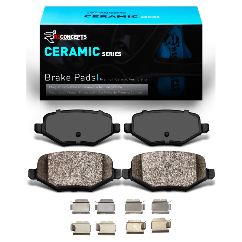 Ford Explorer Brake Pads - Rear - R1 Concepts - Optimum OE - `09-`19